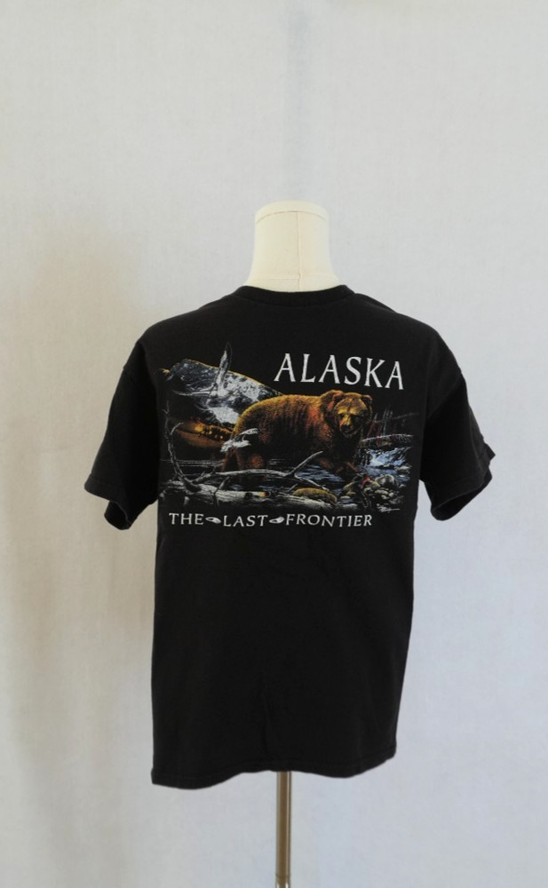 ALASKA -THE-LAST- FRONTIER T-shirt Men’s medium preowned