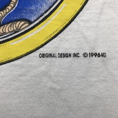 Vintage Bebe En Construction Shirt Mens XL White Fruit Of The Loom Pregnancy