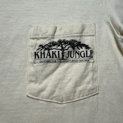 Vintage 1990 Khaki Jungle Elephant Adventurous Explorer Clothing Shirt – Medium