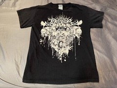 Vintage Dethklok Metalocalypse Adult Swim Band Small Black Graphic Print T-Shirt