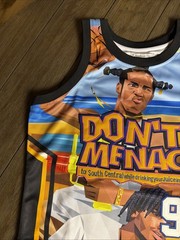 Headgear Classics Don’t Be a Menace Loc Dog Basketball Jersey Men’s L NWOT