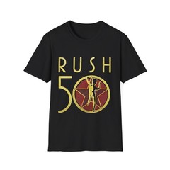 Unisex Softstyle T-Shirt. Rush Fifty Something. Starman