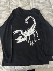 Drake Merch Scorpion Shirt Mens Large Black Long Sleeve Rap OVO Iceman Concert