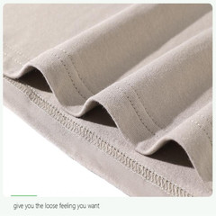 2pcs Crew Neck T-Shirt Short Sleeve Basic Tee Soft Cotton Casual Undershirt