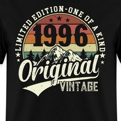 1996 Original Vintage 30th Birthday Men’s T-Shirt