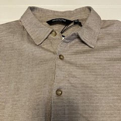 Kenneth Cole Mens S Techni-Cole Knit Shirt New With Tags 100% Cotton Textured