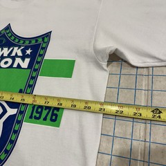 Shaka Wear Super Max Heavy T-Shirt Large Seattle Seahawks White