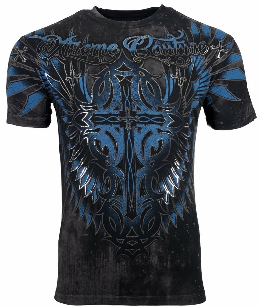 XTREME COUTURE by AFFLICTION Men’s T-Shirt ULTIMATE GLORY Biker MMA