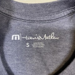 Travis Mathew Shirt Men’s Small Navy Blue Short Sleeve Golf Cart Graphic Tee NEW