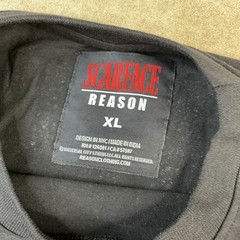 Scarface x Reason T-Shirt XL Money Power Respect Graphic Tee The World Is Yours