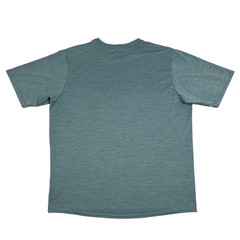 Patagonia Shirt Men’s Size M Gray Blue Short Sleeve Performance Capilene Cool