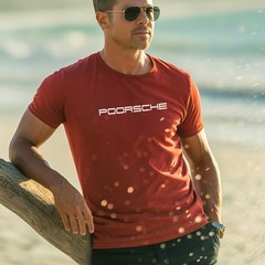 Poorsche T-Shirt Motorsport Apparel for Gearheads, Sports Car Lover Gift