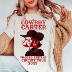 Cowboy Carter T-Shirt, Beyoncé Rodeo Chitlin’ Circuit Tour 2025 Merch