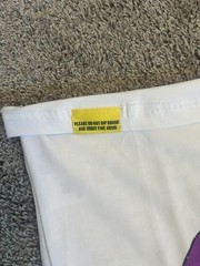 That’s a Awful Lot of Cough Syrup Veniceball White Graphic Logo Tee Men M