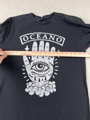 Oceano Long Sleeve Band T Shirt Mens Large L (READ) Deathcore Y2K Ouija Horror