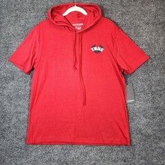 NWT True Religion Circular Hooded Tee Men’s Streetwear Y2K Logo Graphic Size S