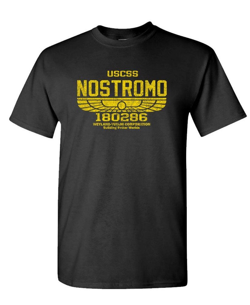 USCSS NOSTROMO retro vintage style monster – Cotton Unisex T-Shirt