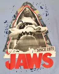 Loot Crate Jaws T-Shirt Light Blue XL