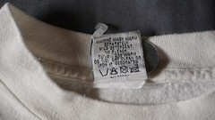 Vintage Asics Shirt Mens XL White Made USA Geometric Triangle Logo Graphic 90s