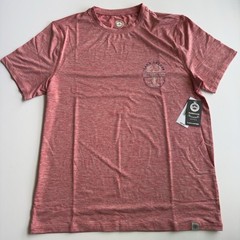 Flag And Anthem Medium Red T- Shirt Madeflex Moisture Wicking UPF Stretch – NWT