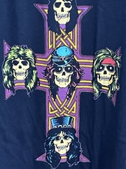 Guns N’ Roses Was Here North America 2023 Rock Band Black T Shirt XXL