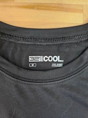 3 PACK – M / MEDIUM BLACK- 32 Degrees Cool Men’s Short Sleeve T-Shirts Crew Neck