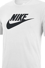 Nike Men’s Athletic Wear Short Sleeve Logo Swoosh Printed Gym Active T-Shirt