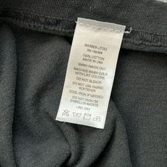 Warren Lotas Shirt Mens L Gray Jason Friday the 13th Streetwear Hollywood Faded