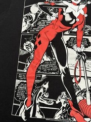 Harley Quinn T Shirt Men Size Medium Black DC Comics