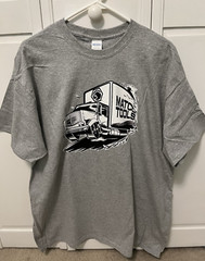 Matco Tools Men’s T-Shirt Tool Truck Graphic Gray Tee Size L New