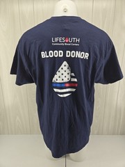 Police & Fire Games 2025 Birmingham AL Blood Donor T Shirt XL