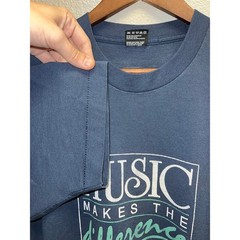 Vintage Music Education Shirt Music Makes Difference National Coalition 90s L