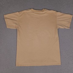 United States Marines T-Shirt Mens Medium Brown Tan Dept. Of The Navy Freedom