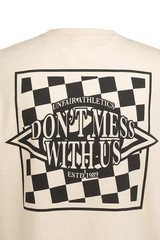 UNFAIR ATHLETICS Tablecloth T-Shirt Cream