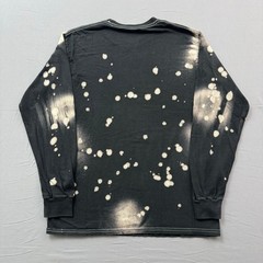 Nickelodeon 90s Characters Bleach Wash Long Sleeve Shirt Mens Sz M Black Rugrats