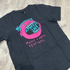 Athfest Music Arts Festival 2019 Black Graphic Summer Rock T Shirt Mens Large