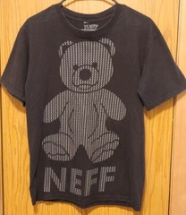 Neff T Shirt Unisex Teddy Bear & Skull Pattern,Size M/L (No Tag,see Measurement)