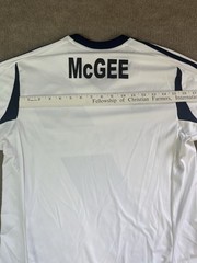 Adidas ClimaCool Shirt MLS Soccer Sports McGee Herbalife Short Sleeve Pullover