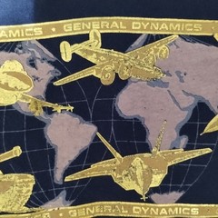 Vintage General Dynamics Military Tank Fighter Jet Submarine T-Shirt Men’s XL