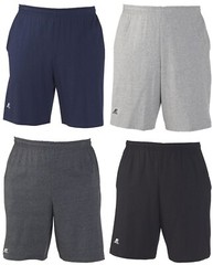 Russell Athletic Men’s Cotton Performance Baseline Short with Pockets