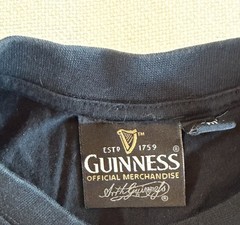 Guinness Mens Black Toucan Graphic T-Shirt Lovely Day For A Guinness Relaxed M