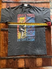 Vintage 1991 Guns N’ Roses Use Your Illusion Tour Brockum T Shirt Large