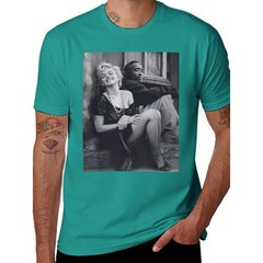 Marilyn Monroe and 2Pac Cotton Unisex Tshirt Streetwear
