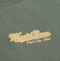 Vintage Polygamy Porter Wasatch Brewery Park City Utah Beer shirt size 2XL