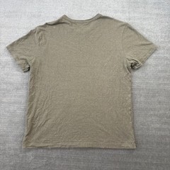 Buck Mason Hemp Cotton Blend T-Shirt Mens L Olive Green Short Sleeve Relax Fit