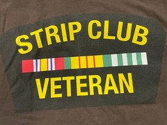 Reason Mens Strip Club Veteran Funny Brown Shirt New M, L, XL