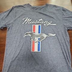 Ford Mustang Heather Blue T-Shirt T15
