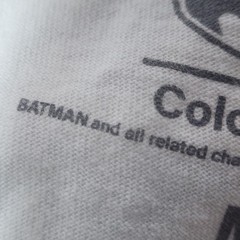 Color Bars Batman Harley Quinn T Shirt Men’s M White DC Comics Graphic Tee