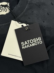 Satoshi Nakamoto – Million Bucks Cut-Off T-Shirt Size: L