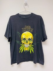 Vintage Dr Dre T Shirt 1990s 90s In Bud We Trust Pushead Sz L/XL Boxy VTG